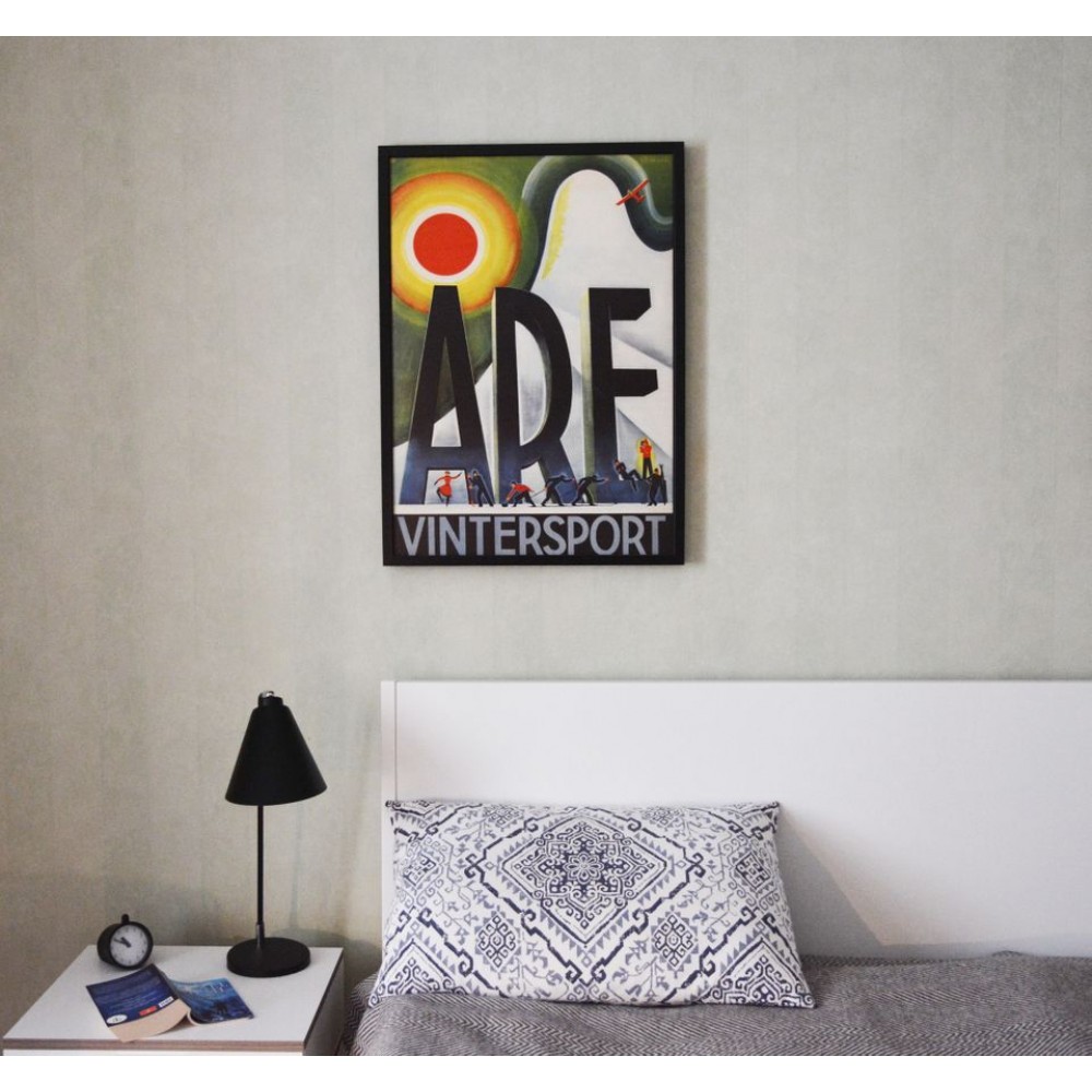 Åre Vintersport plansch 50x70